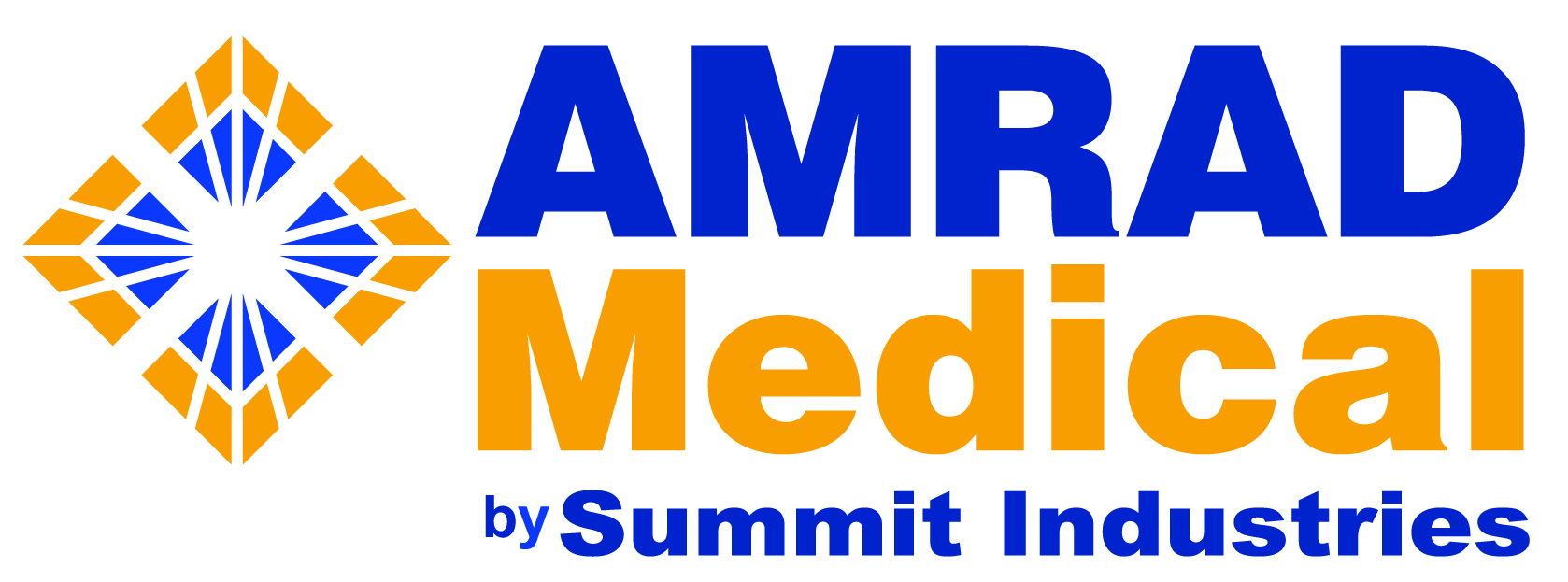 AMRAD Medical Logo by Summit Industries - Stacked RECTANGLE_Full Color_FNL_ol